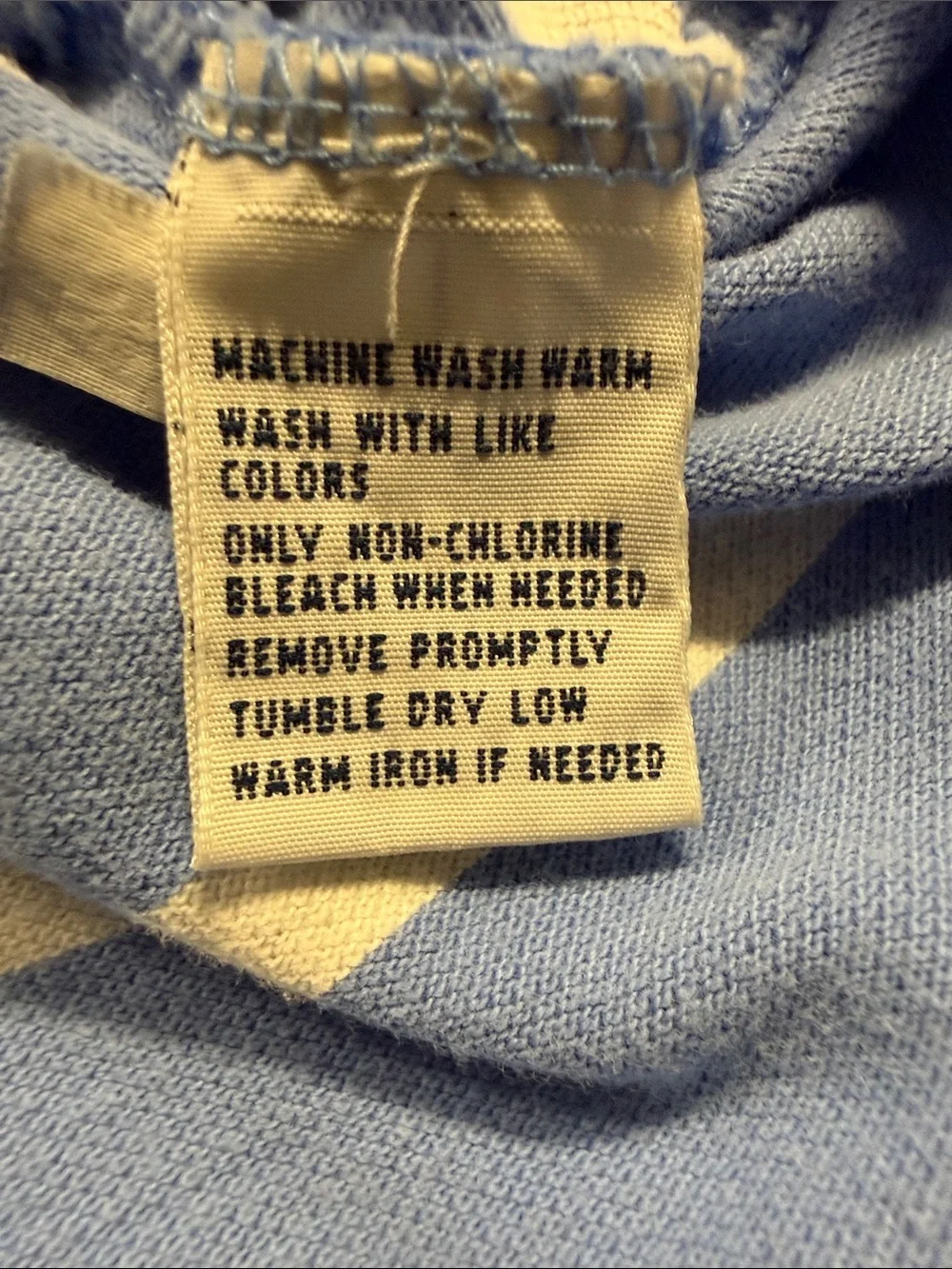 Polo by Ralph Lauren Blue and White Striped Short-Sleeve‎ Polo - XL